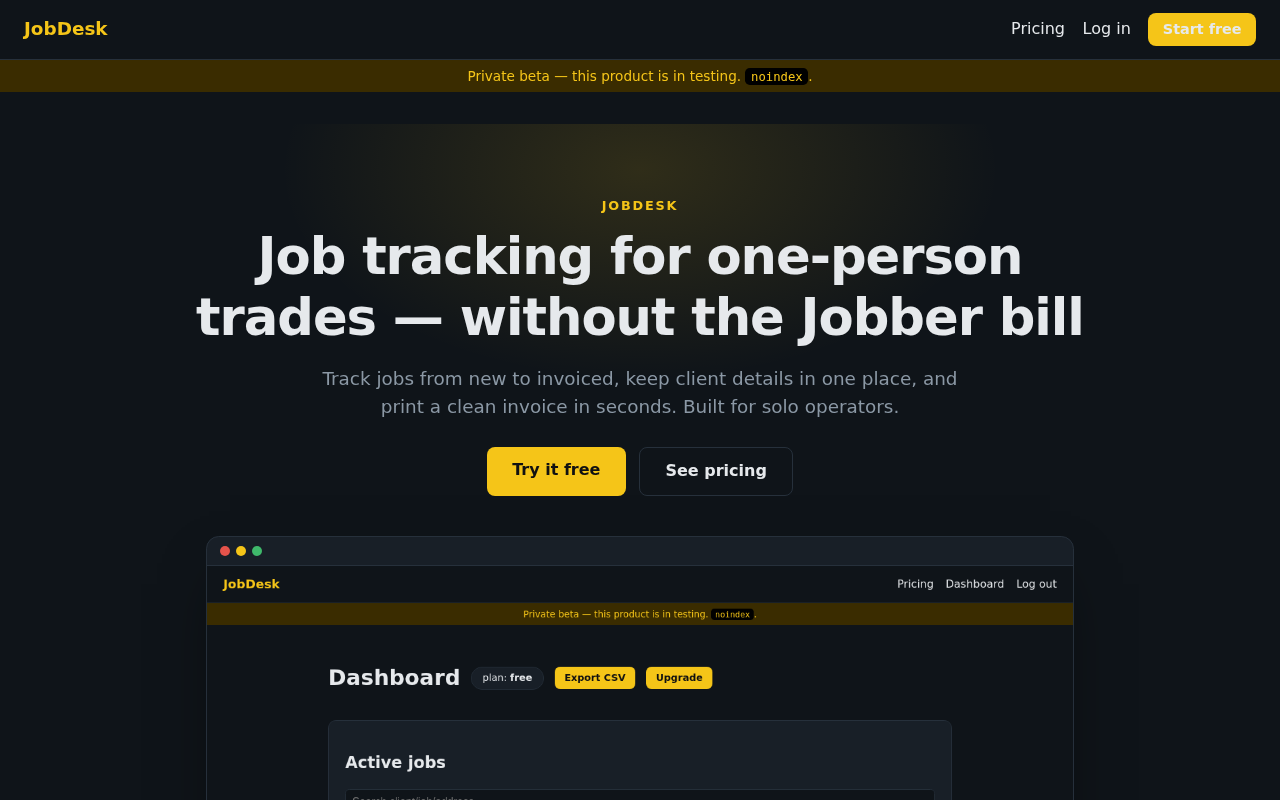 jobdesk