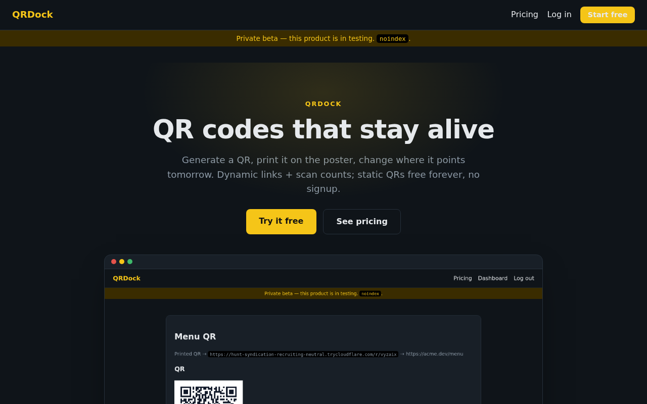 qrdock